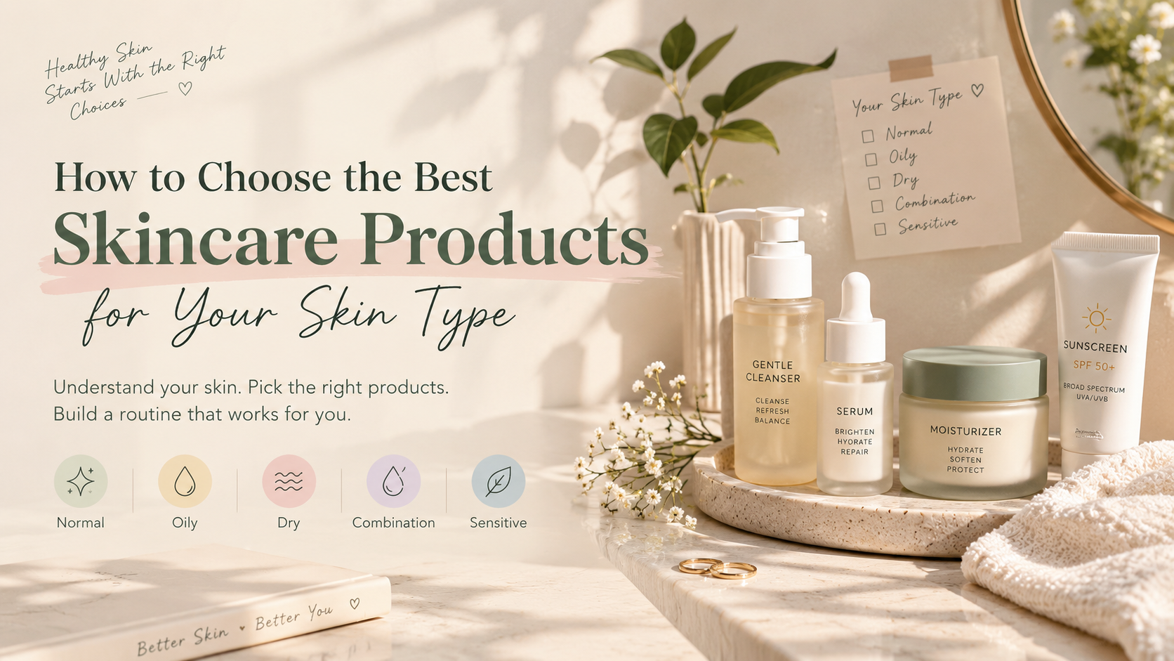 Read more about the article How to Choose the Best Skincare Products for Your Skin Type